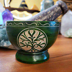 Tree of Life Mortar and Pestle